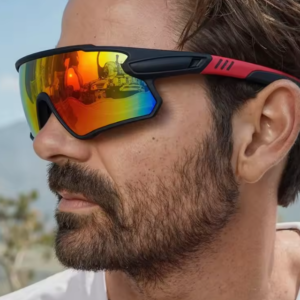 Men Polarized Shield Sunglasses UV400 (Color)