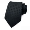 Men's Black Dot Formal Necktie in