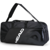 Tennis & Badminton Duffel Bag, Black, view 6