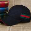Navy Baseball Cap with Stripe Detail, view 2