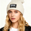 Unisex Knit Beanie, Khaki in