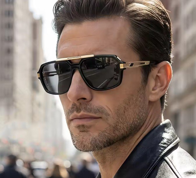 Unisex Square Sunglass