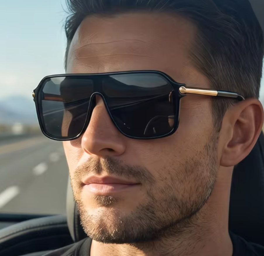 Vintage Oversized Sunglasses - Image 2