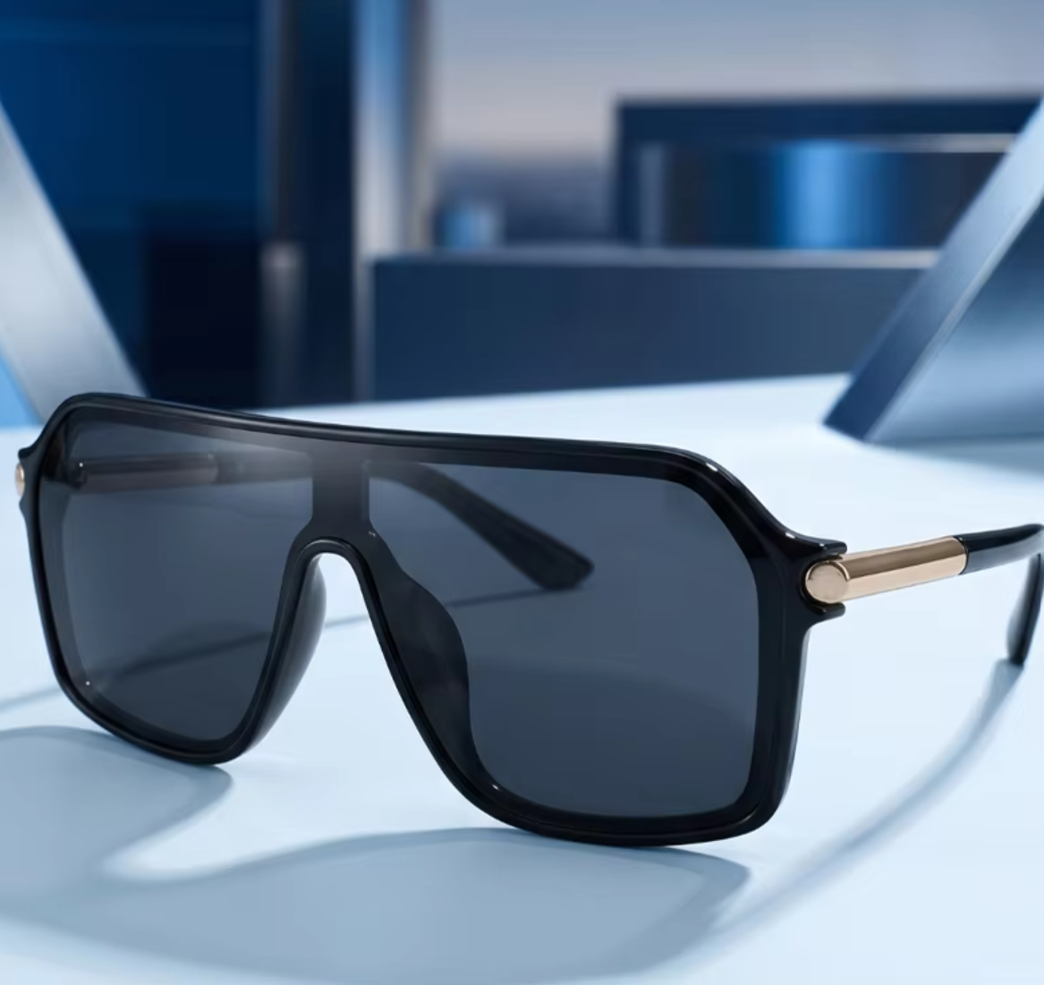 Vintage Oversized Sunglasses - Image 3