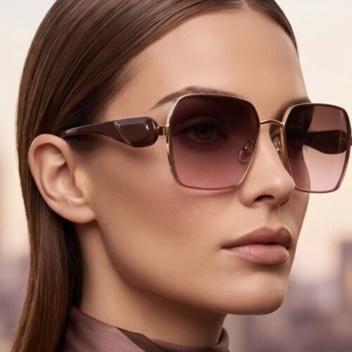 Oversized Square Sunglasses Women