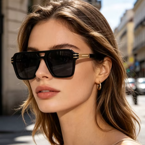 Trendy Pilot sunglasse for women men classic pc metal sun glasses sunshade uv400 fashion vintage eyewear beach travel hiking